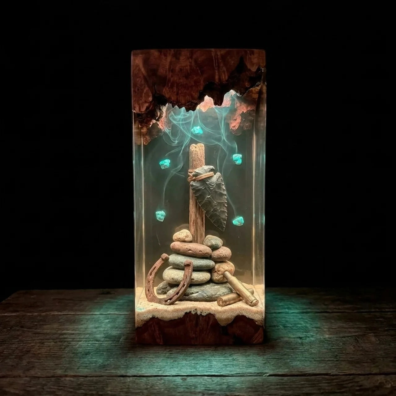 Western Resin Lamps